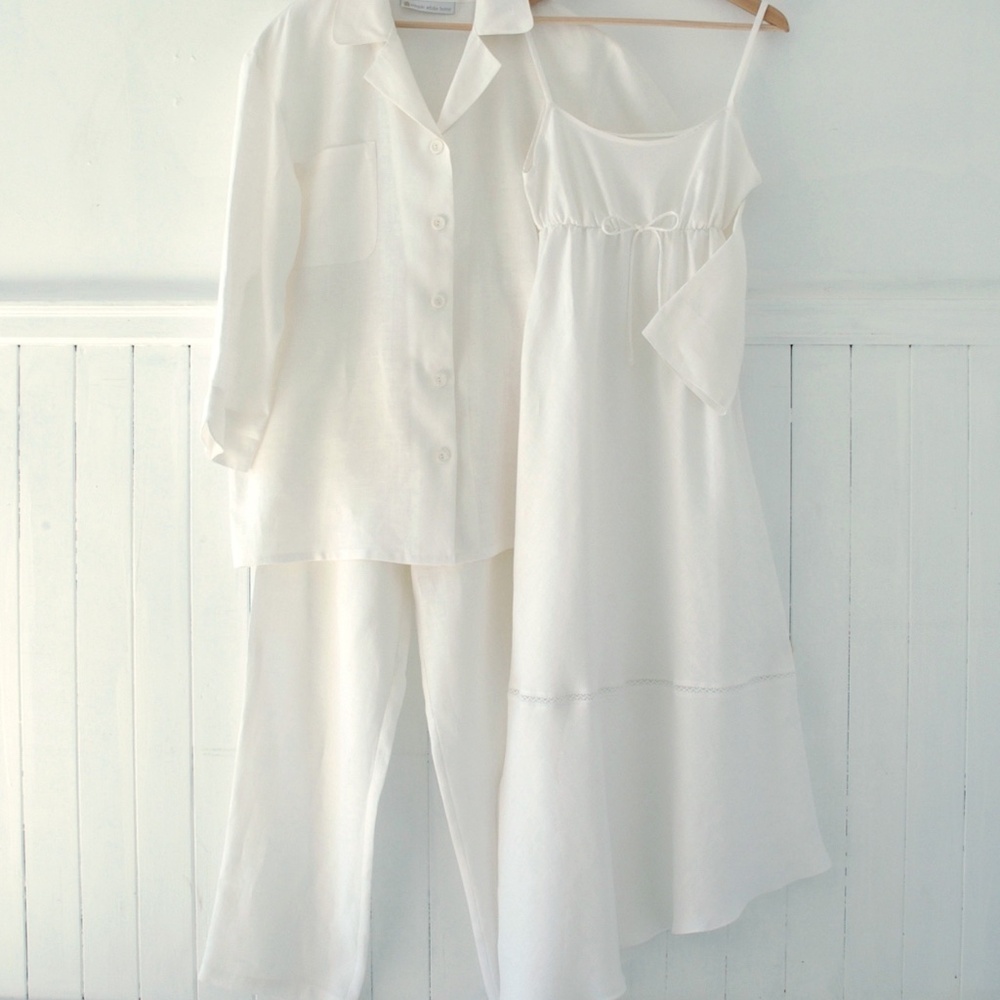 EUROPEAN LINEN PAJAMAS - Made in ITALY